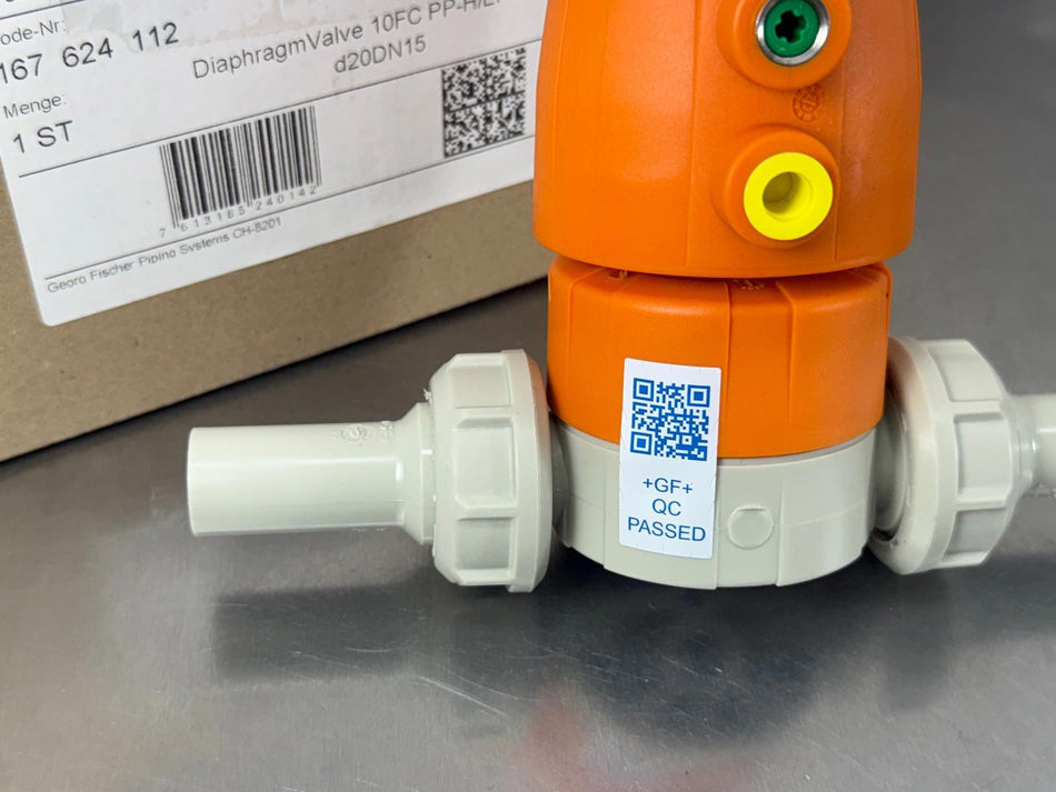 Georg Fischer GF 167624112 Diaphragm Valve Diastar Ten 167.624.112 d20DN15