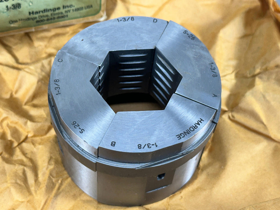 Hardinge S26 Collet Pad 1-3/8" Hex Serrated 56130069000000