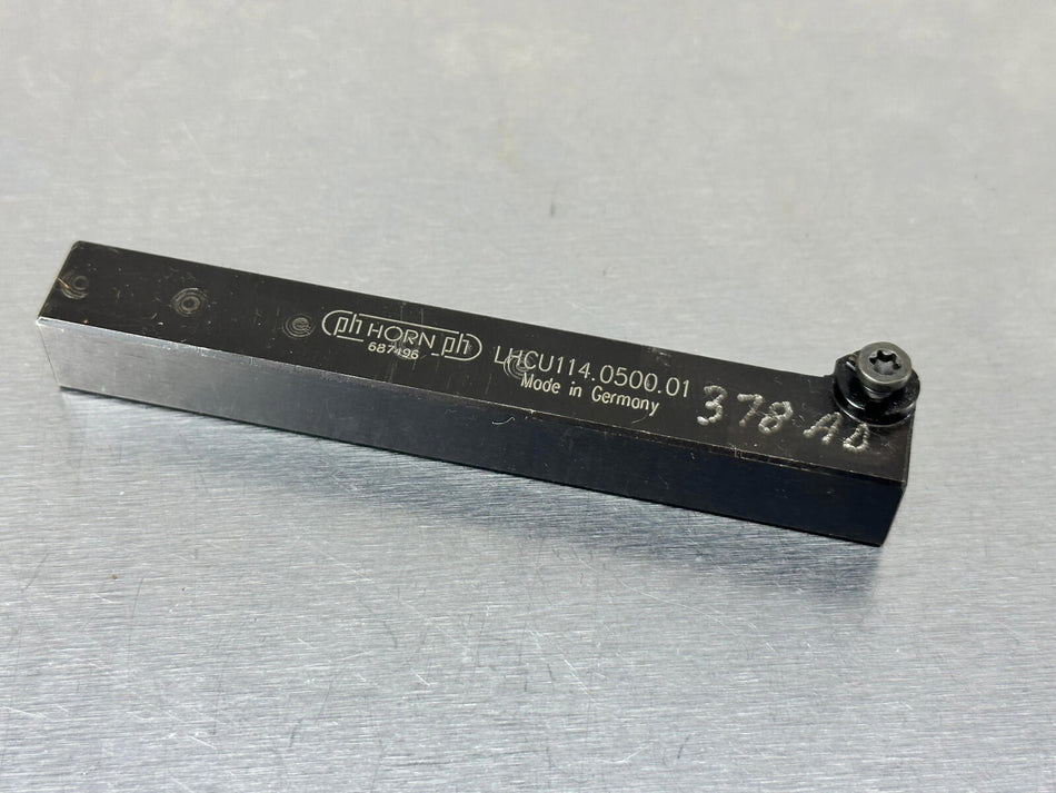 Ph Horn LHCU114.0500.01 Indexable Grooving Tool Holder HCU114 1/2" Shank