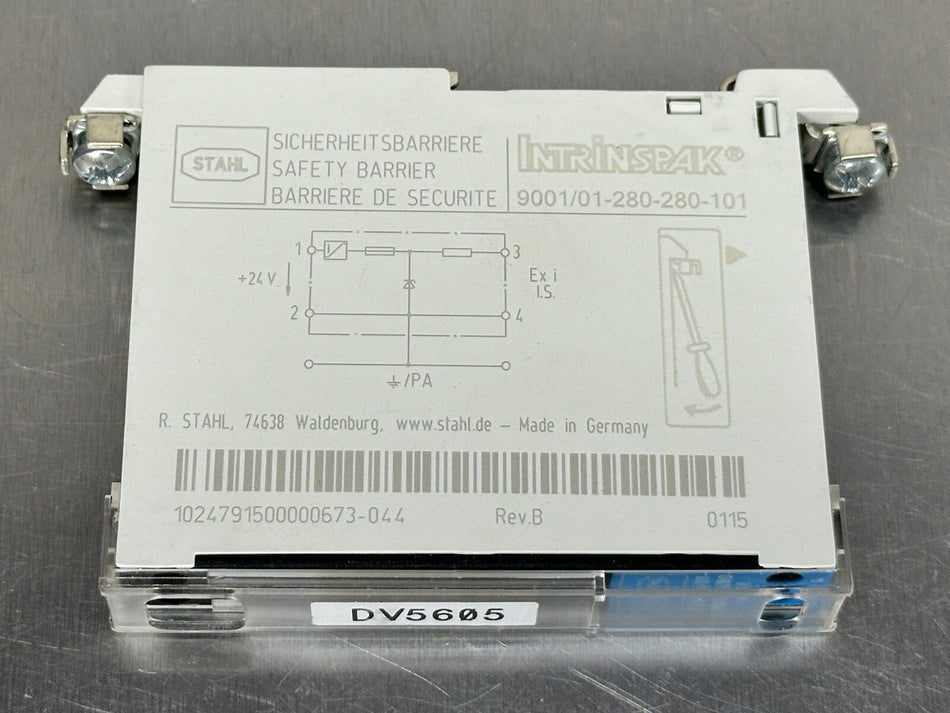 Intrinspak 9001/01-280-280-101 Safety Barrier STAHL