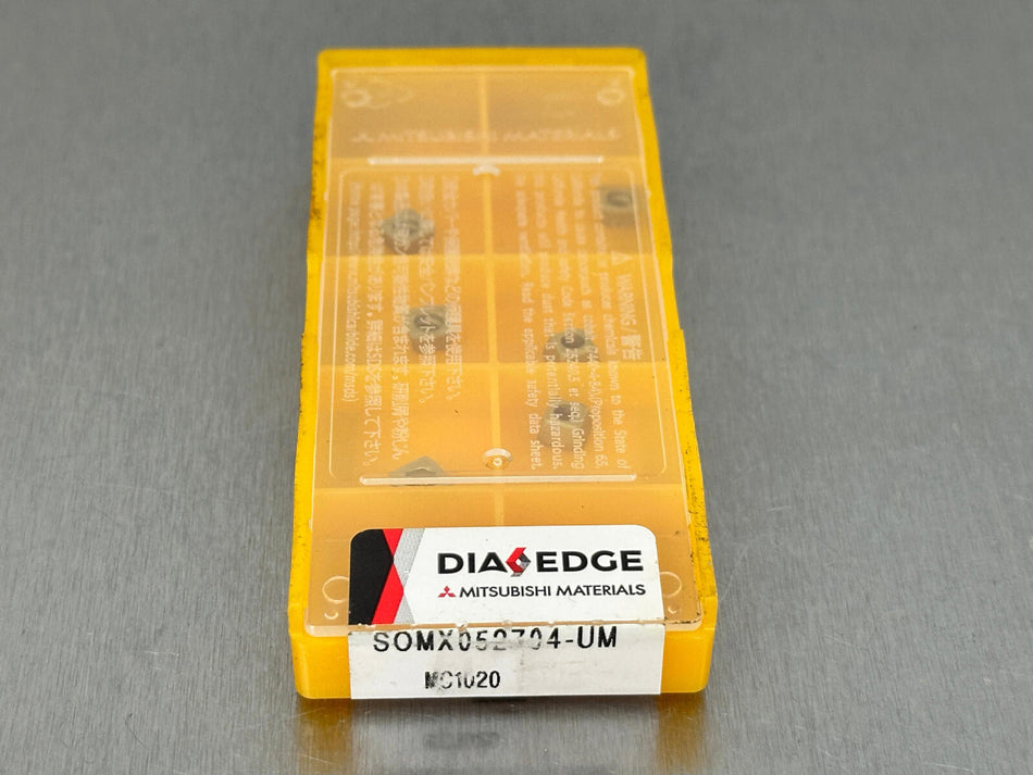 Mitsubishi SOMX052704-UM MC1020 Carbide Insert (Pack of 8)