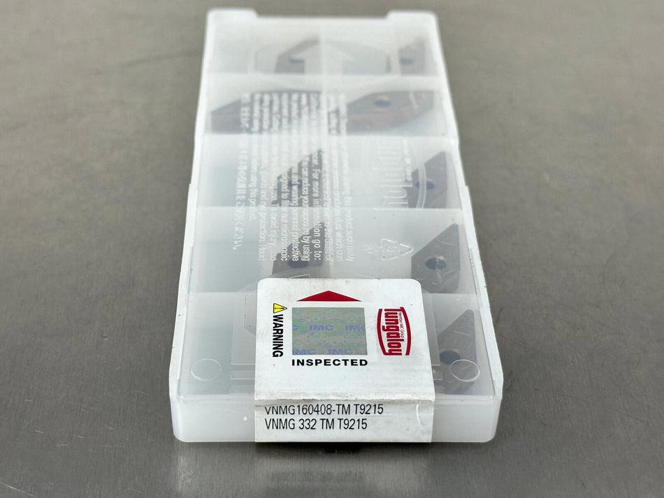 Tungaloy VNMG 332 TM T9215 Carbide Insert 160408-TM (Pack of 10)