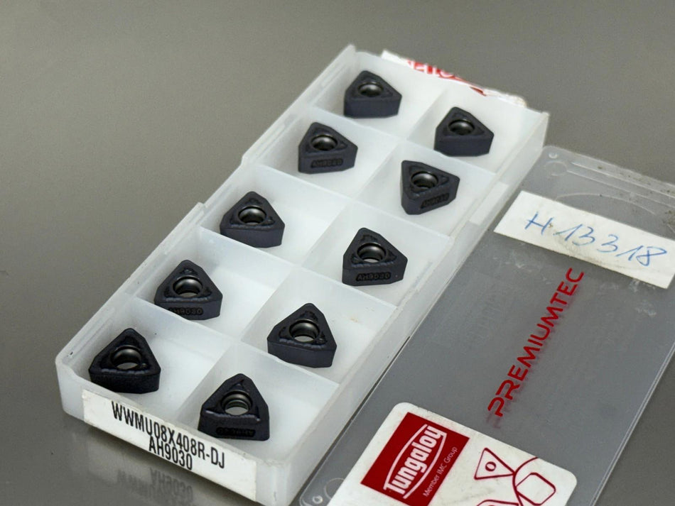 Tungaloy WWMU08X408R-DJ AH9030 Carbide Insert (Pack of 10)