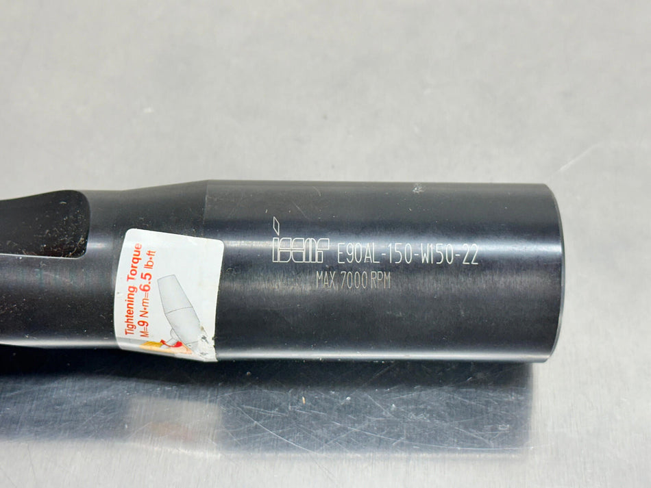 Iscar 1-1/2" Indexable End Mill Aluminum Milling Cutter E90AL-150-W150-22