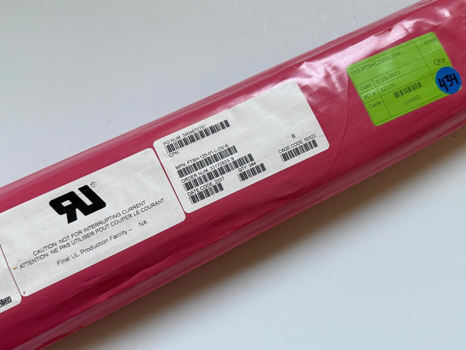 Samtec FTSH-125-01-L-DV-K Header Connector Male Pin 50POS (Qty 434)