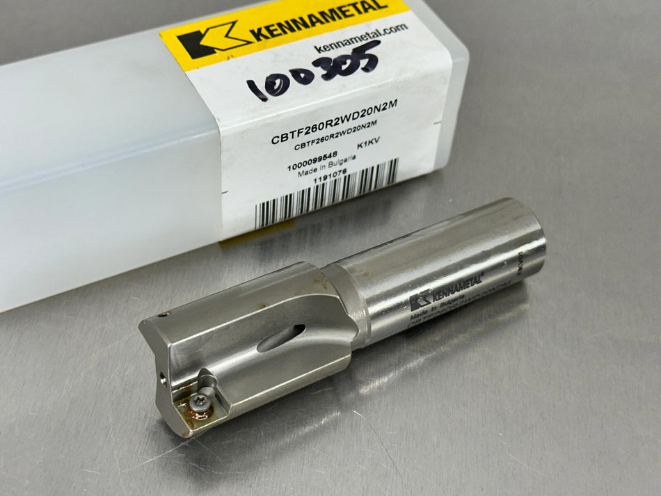 Kennametal 26mm Indexable Counterbore Endmill CBTF260R2WD20N2M