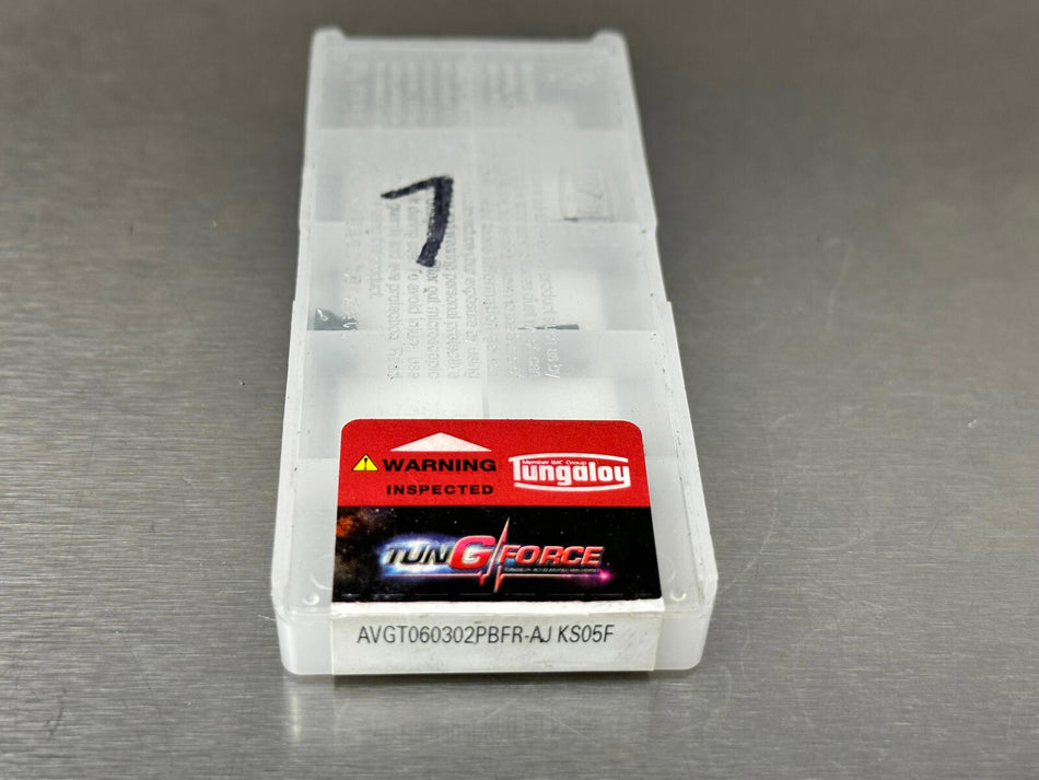 Tungaloy AVGT060302PBFR-AJ S05F Carbide Insert 6733157 (Pack of 7)