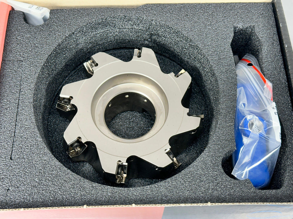 Tungaloy 4" Indexable Face Mill DoPent PNMU Insert TEN09R400U0150A08, 6892220