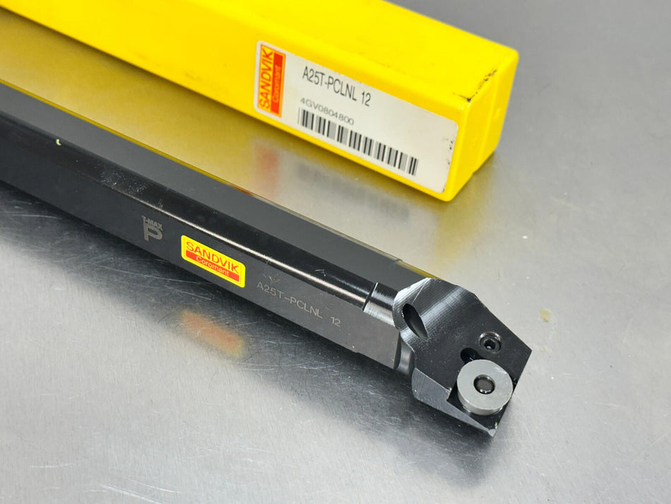 Sandvik A25T-PCLNL 12 Indexable Boring Bar Turning 25mm CNMG Insert