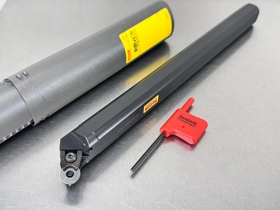 Sandvik A25T MWLNR 06 Indexable Boring Bar Turning 25mm WNMG Insert
