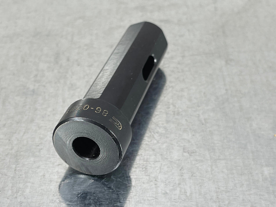 Global CNC 86-02 #1 Morse Taper Drill Socket 1" OD Tool Holder Bushing