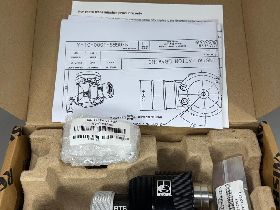 Renishaw RTS AA Radio Tool Setter A-5646-0001 w/ Stylus Assembly A-2008-1120