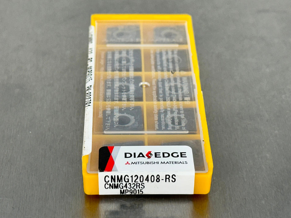 Mitsubishi CNMG 432RS MP9015 Carbide Insert 120408-RS (Pack of 10)