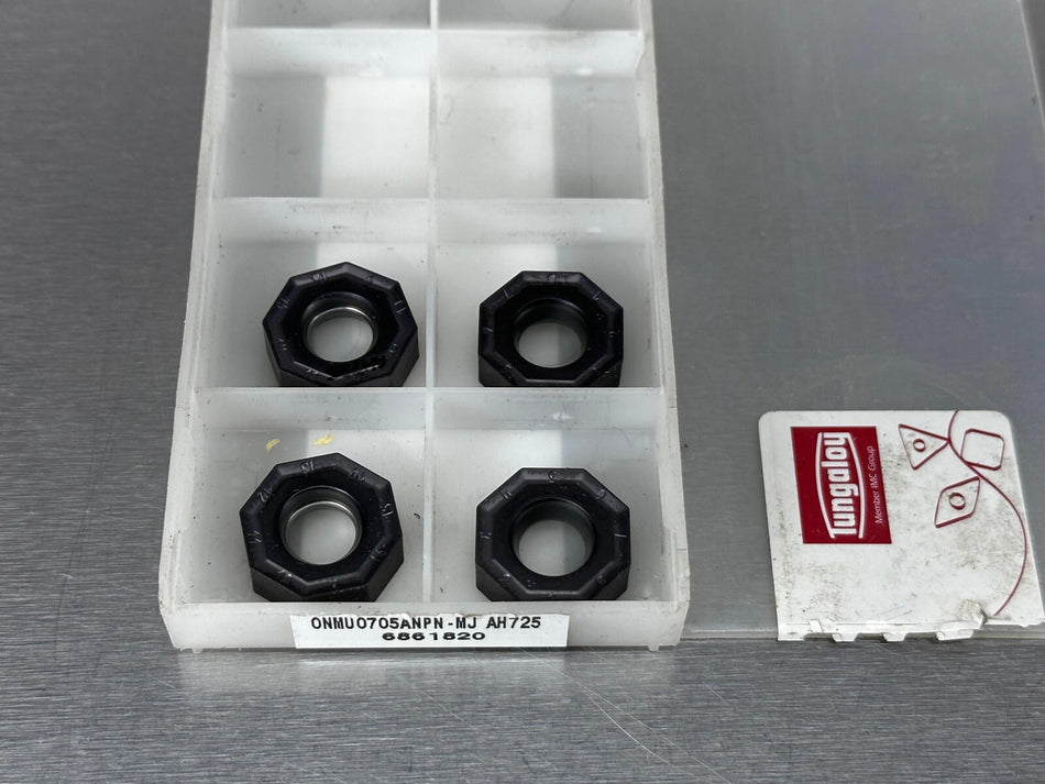 Tungaloy ONMU0705ANPN-MJ AH725 Carbide Inserts 6861820 (Pack of 4)