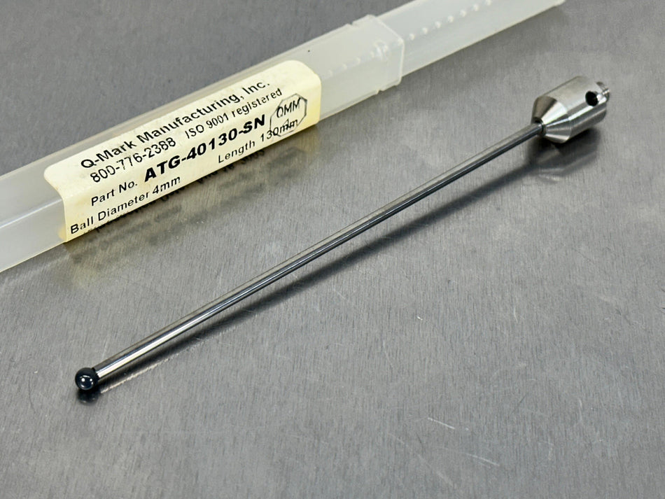 Q-Mark M5 Stylus Carbide Stem 4mm Silcone Nitride Ball CMM ATG-40130-SN