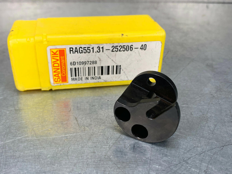 Sandvik RAG551.31-252506-40 Indexable Grooving Head T-Max Q-Cut SL 25