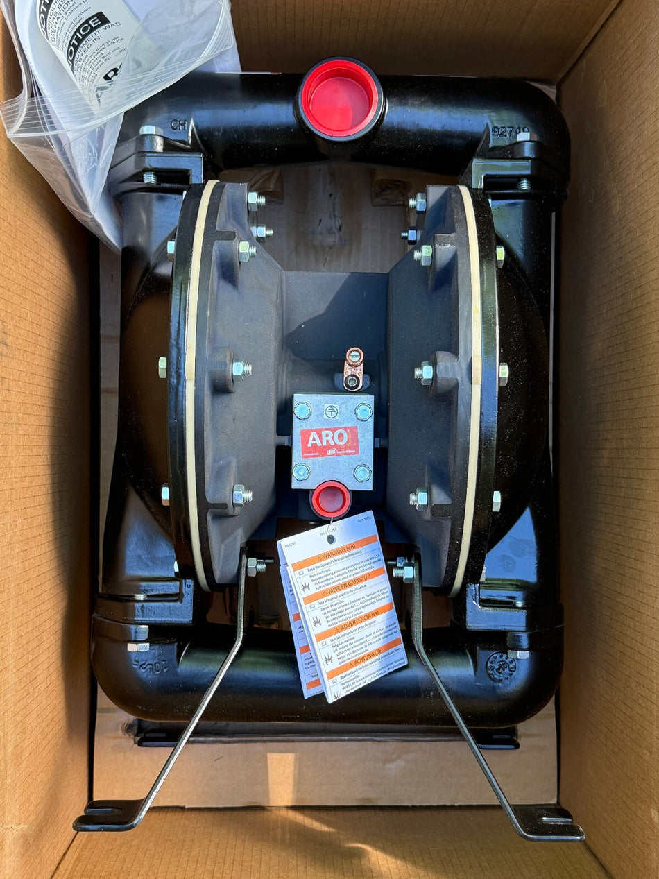Ingersoll-Rand ARO 666150-3EB-C Double Diaphragm Pump Aluminum Body 1-1/2"