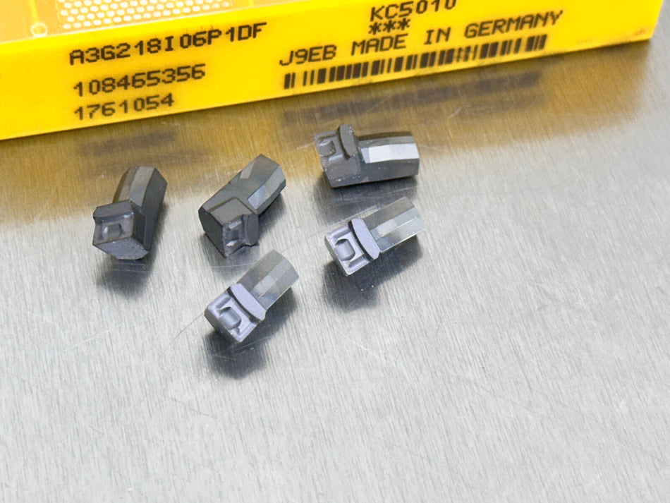 Kennametal A3G218I06P1DF KC5010 Carbide Insert (Pack of 5)
