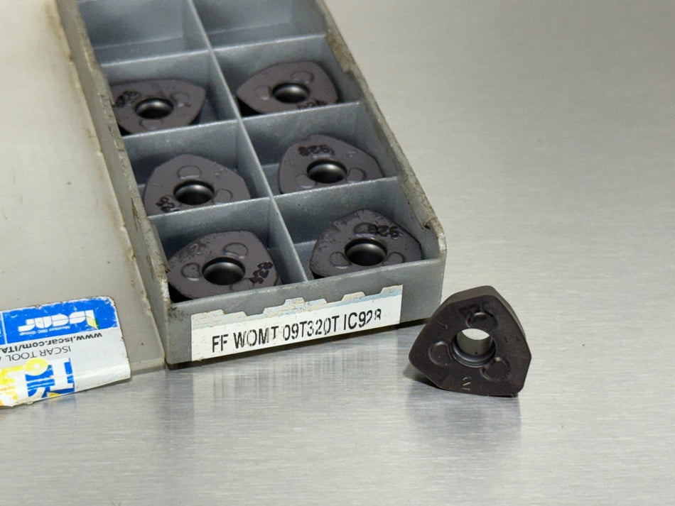 Iscar FF WOMT 09T320T IC928 Carbide Insert (Pack of 7)