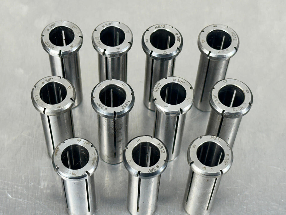 Rego-Fix HS 12 x 3/8" ID Hydraulic Sleeve Reduction Collet Chuck 1912.09521