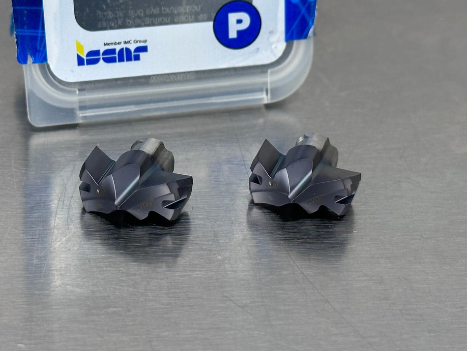Iscar HCP 0709-IQ IC908 SumoCham Carbide Drill Insert 180-IQ (Pack of 2)