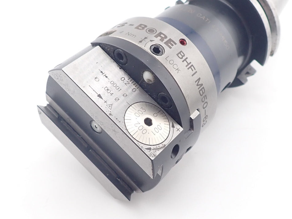 Iscar ITS-Bore BHFI MB50-63 Fine Boring Head MB50 w/ CAT40 Shank