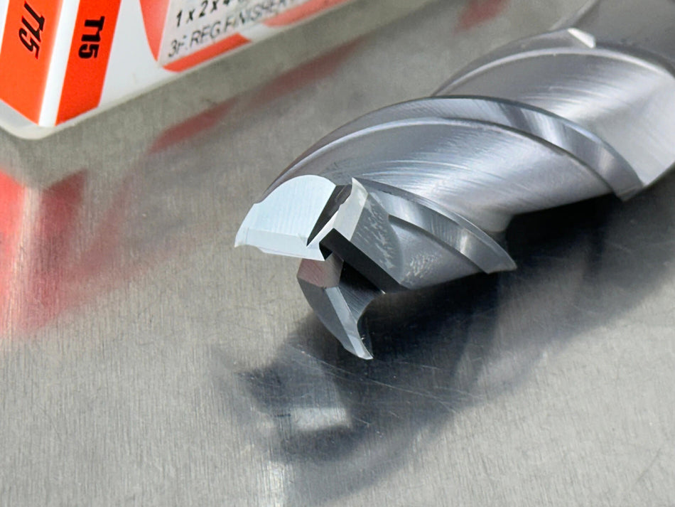 YG1 1" End Mill T15 Powdered Metal 3 FLute Finisher for Aluminum EP10644