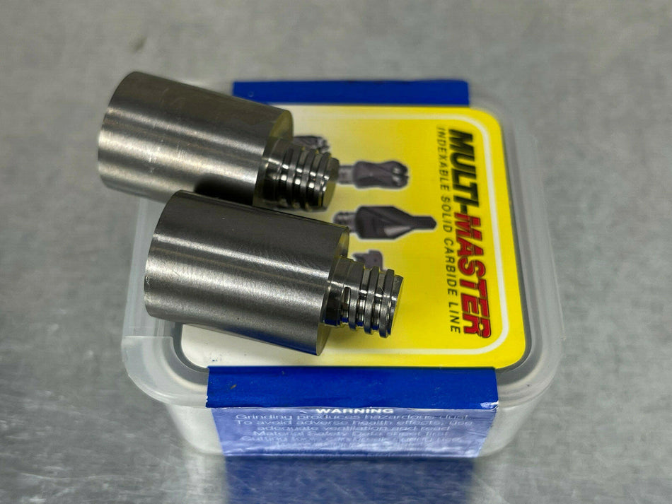 (2) Iscar Multi-Master Carbide Blank Head T08 16mm MM ESR-G 160-21 T08 (8422612)