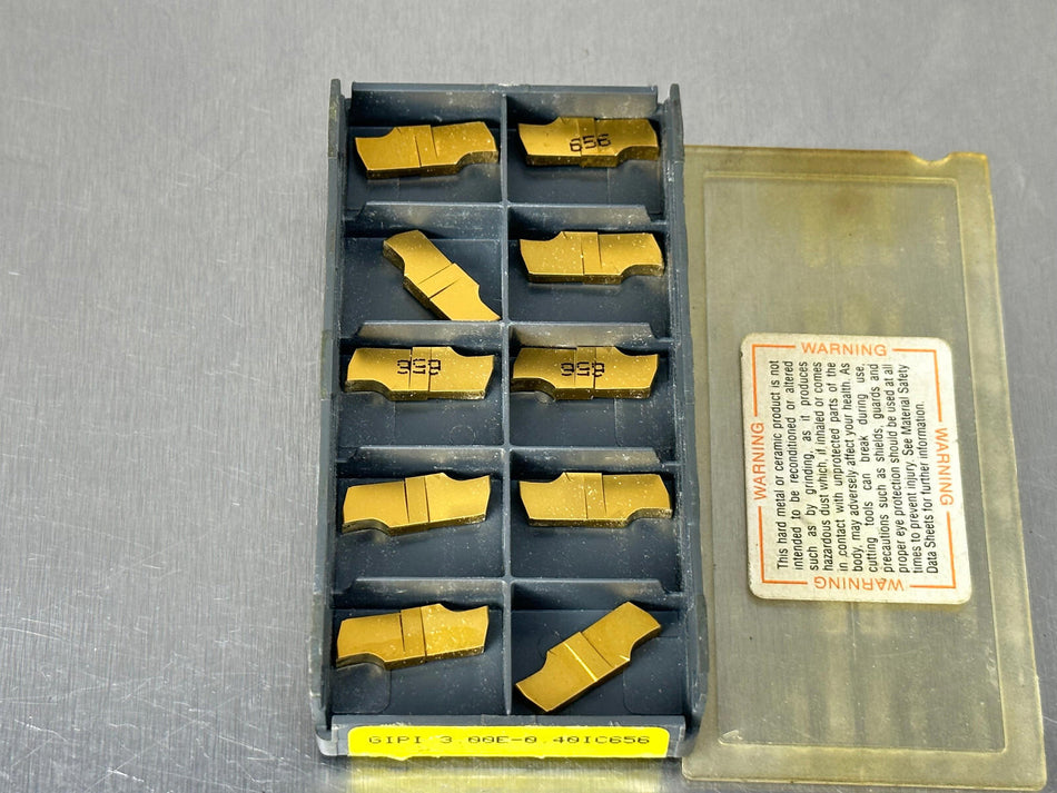 Iscar GIPI 3.00E-0.40 IC656 Carbide Insert (Pack of 10)