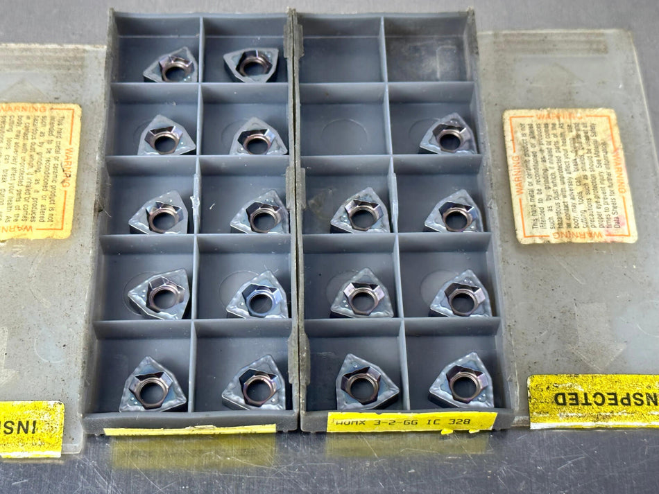 Iscar WOMX 3-2-GG IC328 Carbide Insert 060308-GG (Pack of 17)