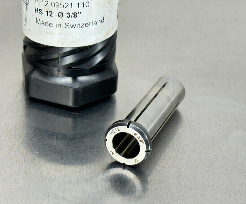 Rego-Fix HS 12 x 3/8" ID Hydraulic Sleeve Reduction Collet Chuck 1912.09521
