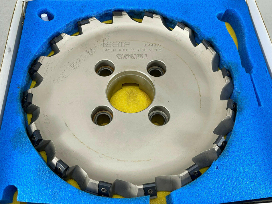 Iscar F45LN D10.0-16-2.50-R-N15 Indexable Face Mill 10" TangMill 45° 3102878