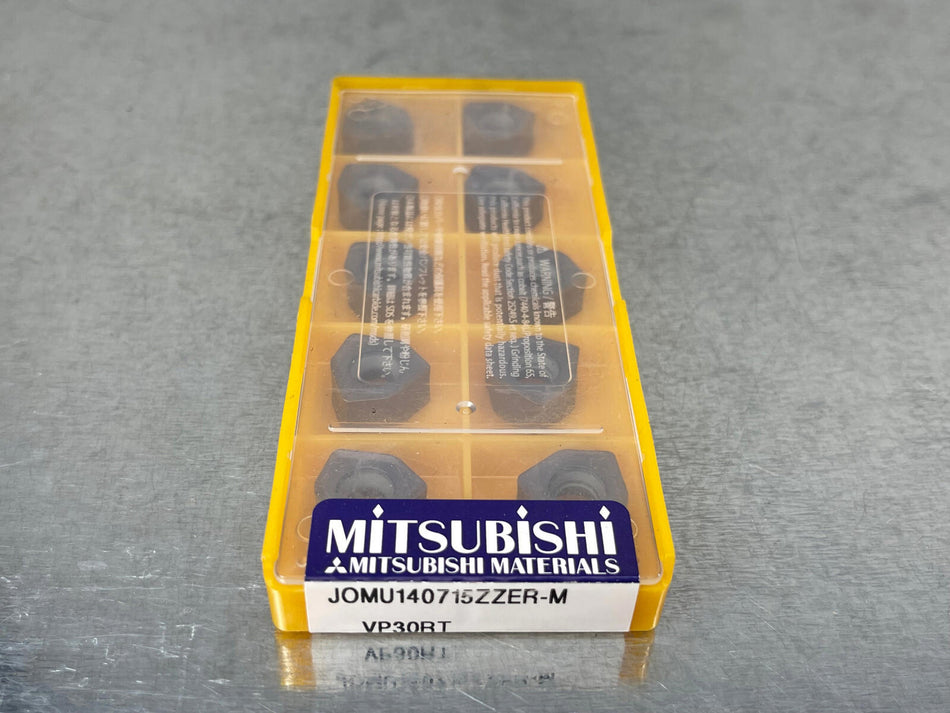 Mitsubishi JOMU140715ZZER-M VP30RT Carbide Insert (Pack of 10)