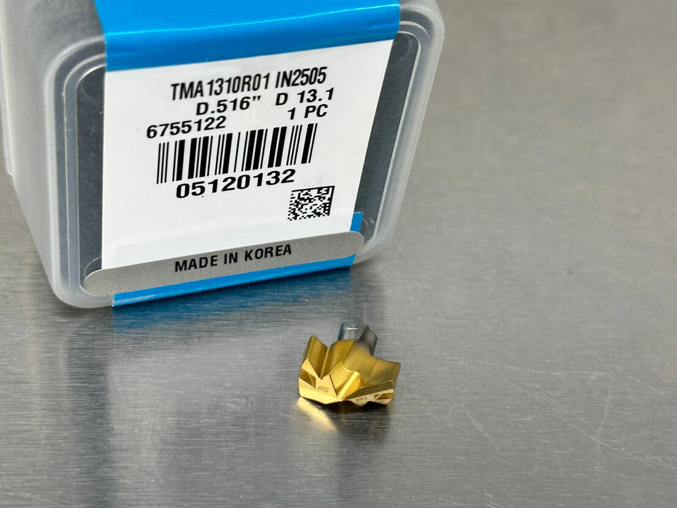 Ingersoll TMA1310R01 IN2505 Carbide Insert Replaceable Tip 5120132