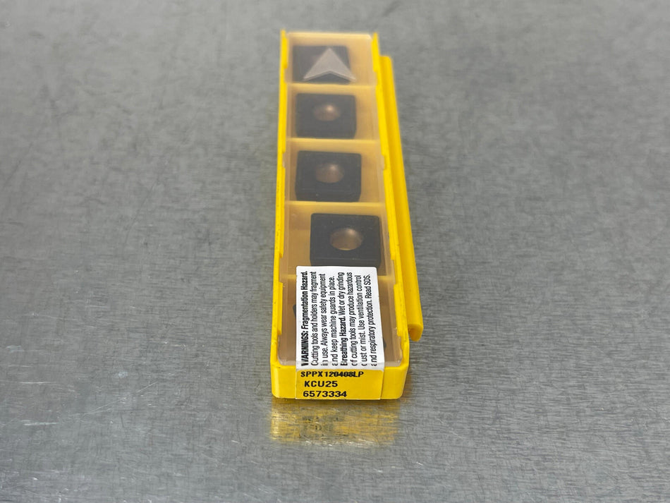 Kennametal SPPX120408LP KCU25 Carbide Insert Drill (Pack of 5)