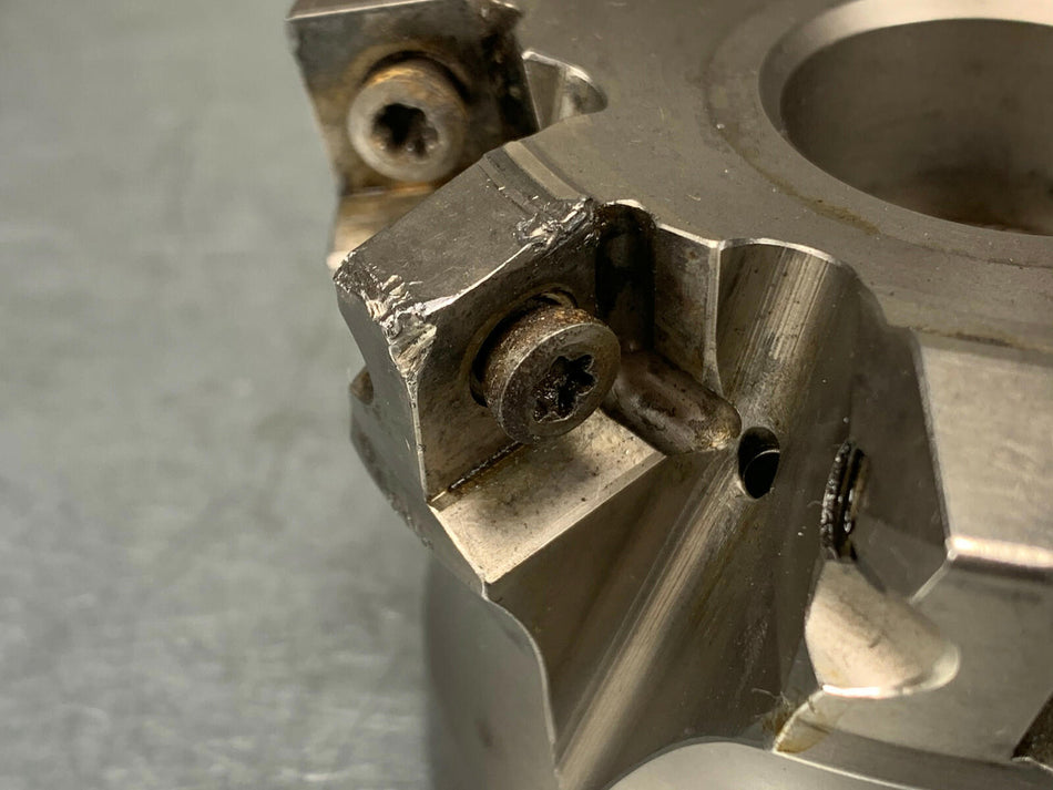 Ingersoll 4" Hi-Feed Face Mill Indexable Gold Quad Milling Cutter 5G5M-40R01