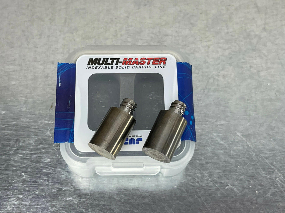 (2) Iscar Multi-Master Carbide Blank Head T06 12mm MM ESR-G 120-17 T06 (8422611)