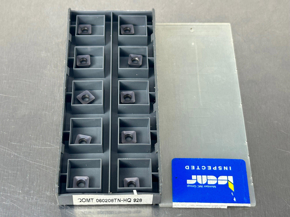 Iscar QOMT 060208TN-HQ IC928 Carbide Insert (Pack of 10)
