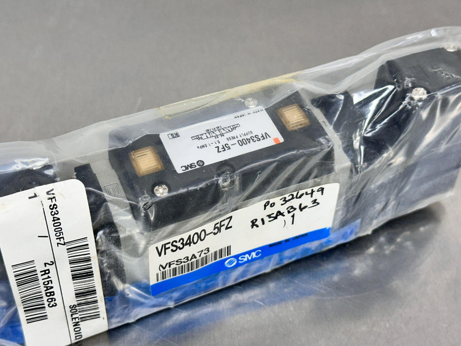 SMC VFS3400-5FZ Solenoid Valve 3 Position