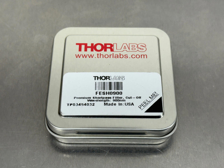 Thorlabs FESH0800 25.0mm Shortpass Filter, Cut-Off Wavelength: 900 nm