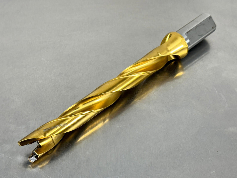 Ingersoll TD2200176C8R01 Indexable Tip Drill 22mm 8xD Gold Twist 3212794