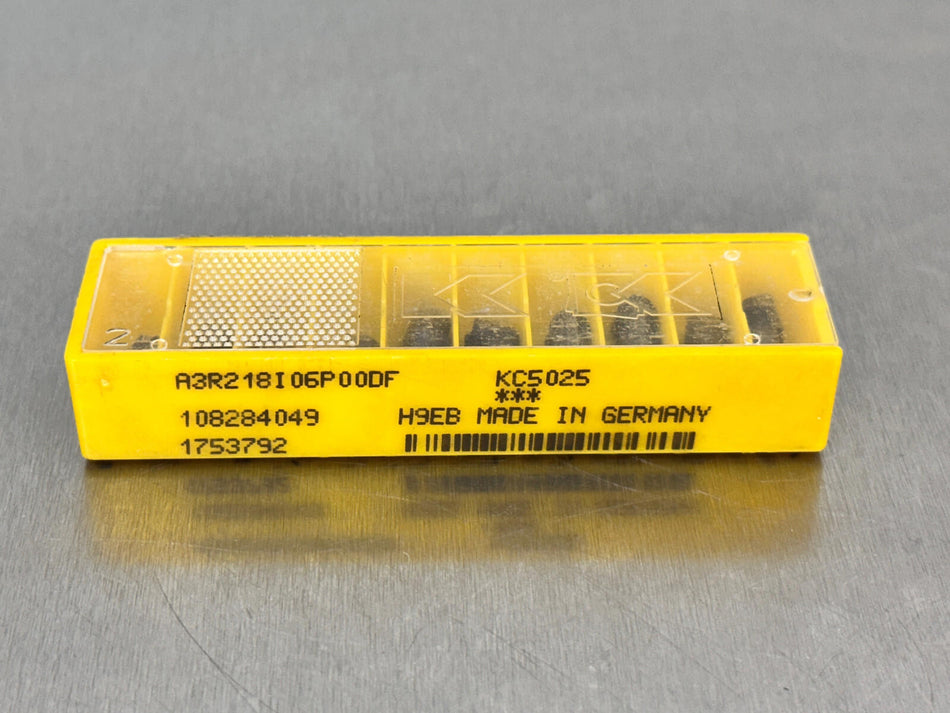 Kennametal A3R218I06P00DF KC5025 Carbide Insert 1790199 (Pack of 10)