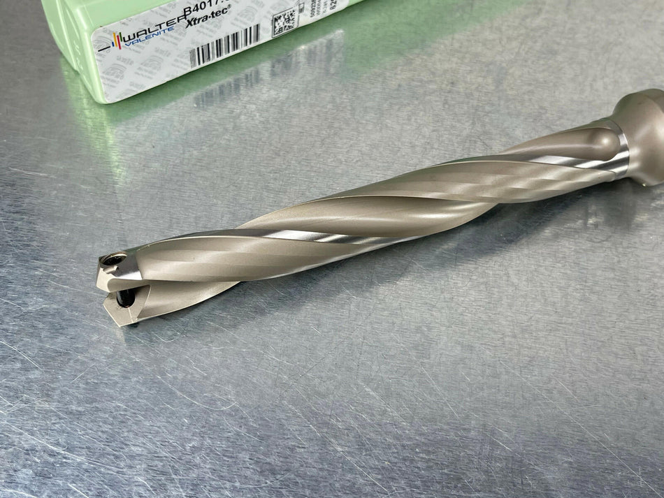 Walter 19mm Indexable Tip Drill Xtra-tech Thru Coolant B4017.UF19.19,0.Z02.133R