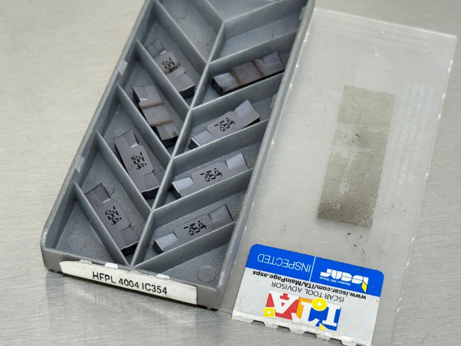 Iscar HFPL4004 IC354 Carbide Insert 6200077 (Pack of 8)