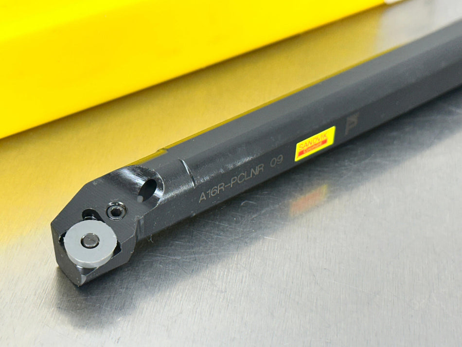Sandvik S16R PCLNR 09 Indexable Boring Bar Turning 16mm CNMG Insert