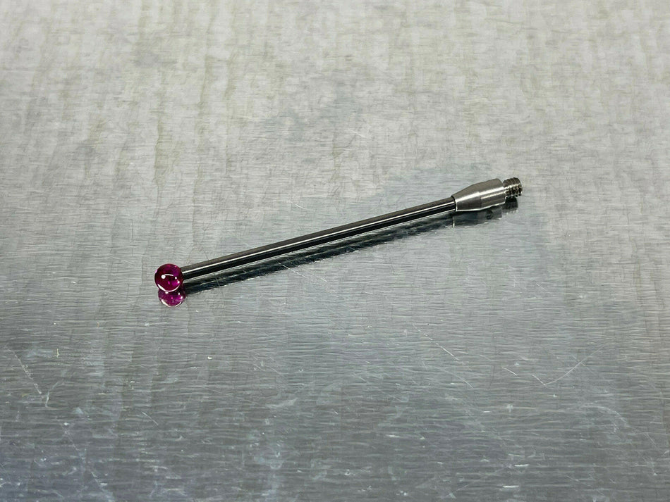 Renishaw A-5003-0061 Ruby Ball Stylus Tungsten Stem 4mm Ball, 3mm Thread, 50mm L