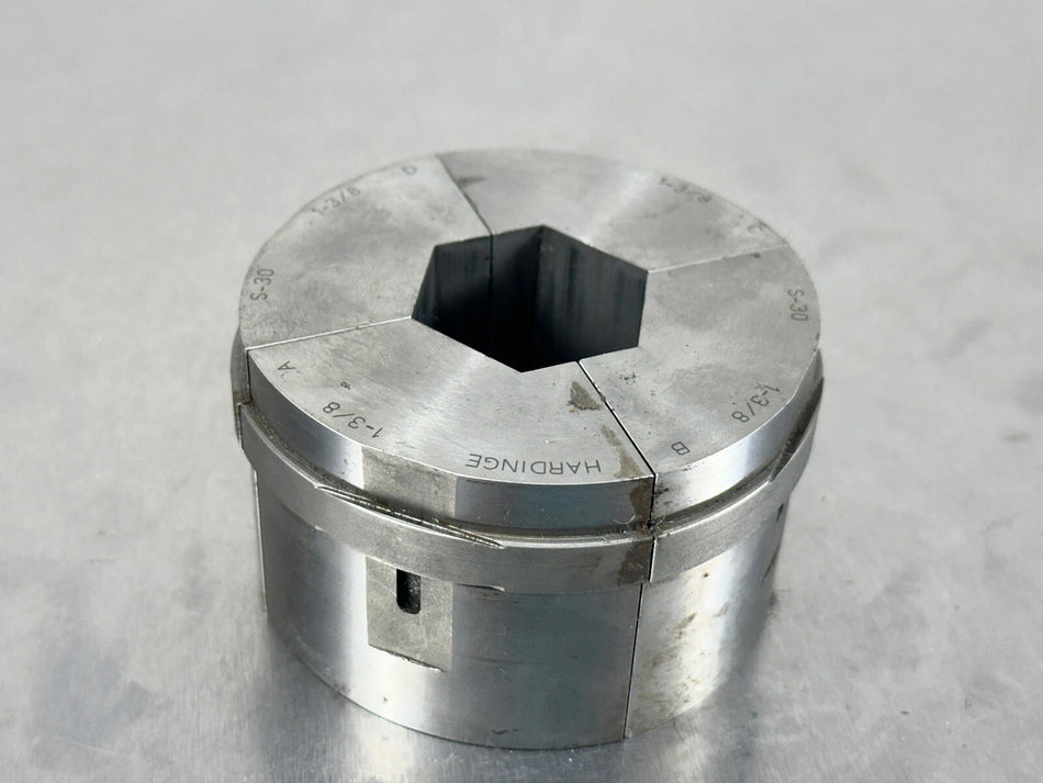 Hardinge S26 Collet Pad 1-3/8" Hex Smooth 56130029013750