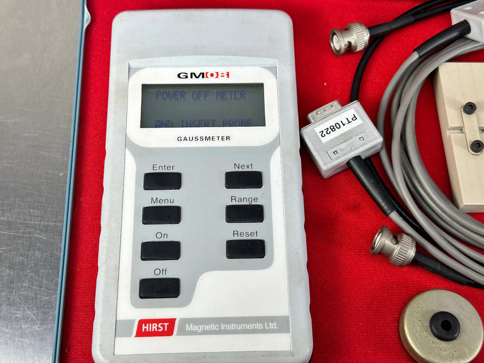 Hirst GM08 Gauss Meter Magnetic Field Gaussmeter