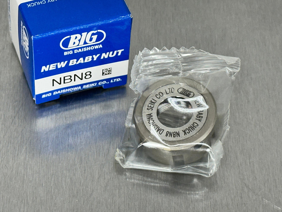 Big Daishowa NBN8 Hydraulic Collet Chuck Nut New Baby NBN 8