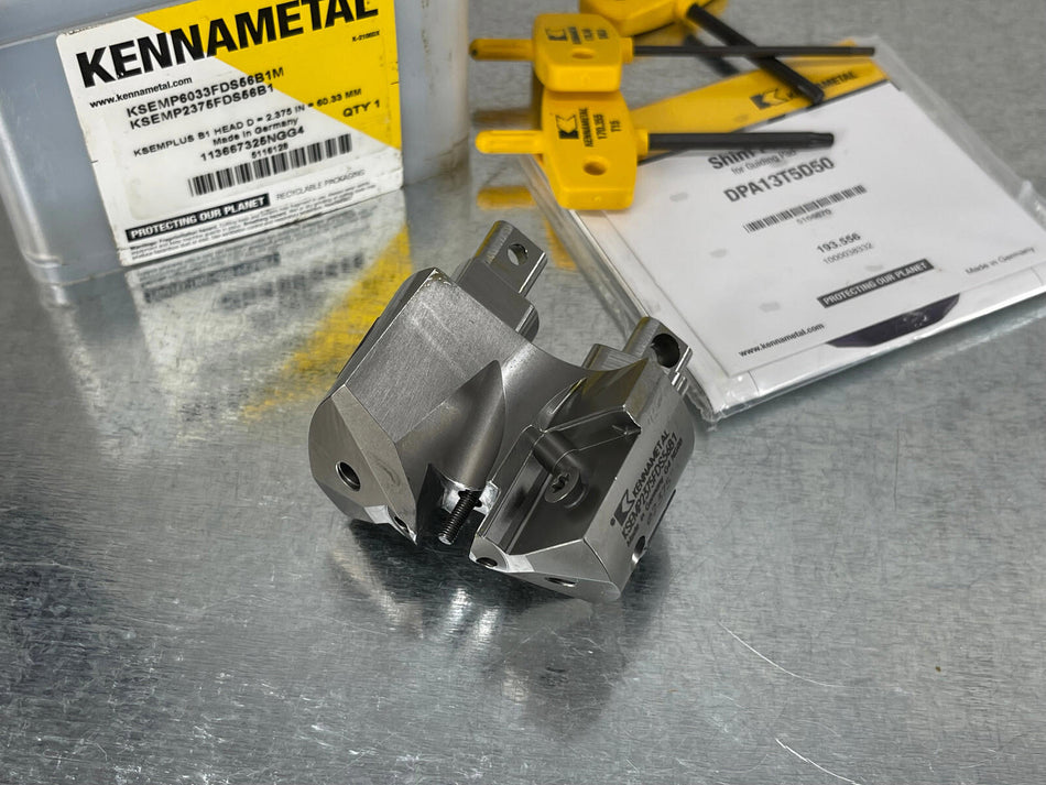 Kennametal 2.375" KSEM Plus Modular Drill B1 Head KSEMP2375FDS56B1, 5116128